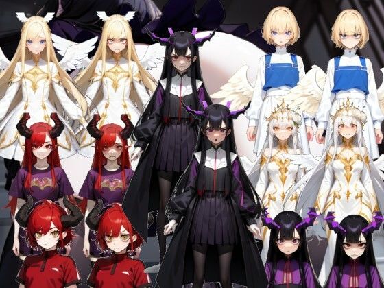 【スマホ・PC両対応/MultiLang】あなたは女の子をエッチに見る能力を手に入れた！5 天国地獄編 サンプル4ページ目