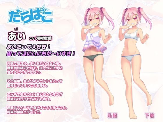 だらぱこ 【壁紙おまけ付】 サンプル1ページ目