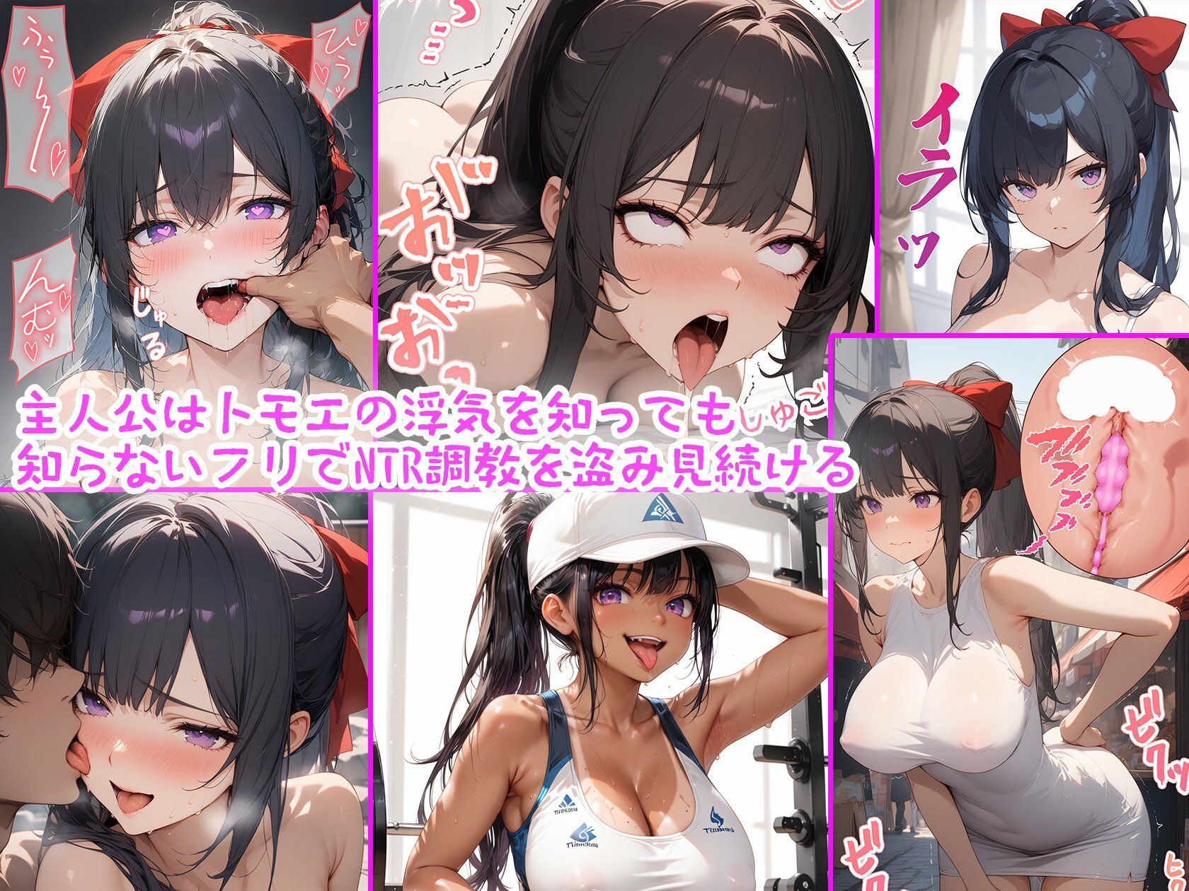 セックス嫌いのボクの彼女がモデルのバイトでチンポを欲しがるNTRアヘ顔メス堕ち 個人撮影を楽しんでいた サンプル7ページ目