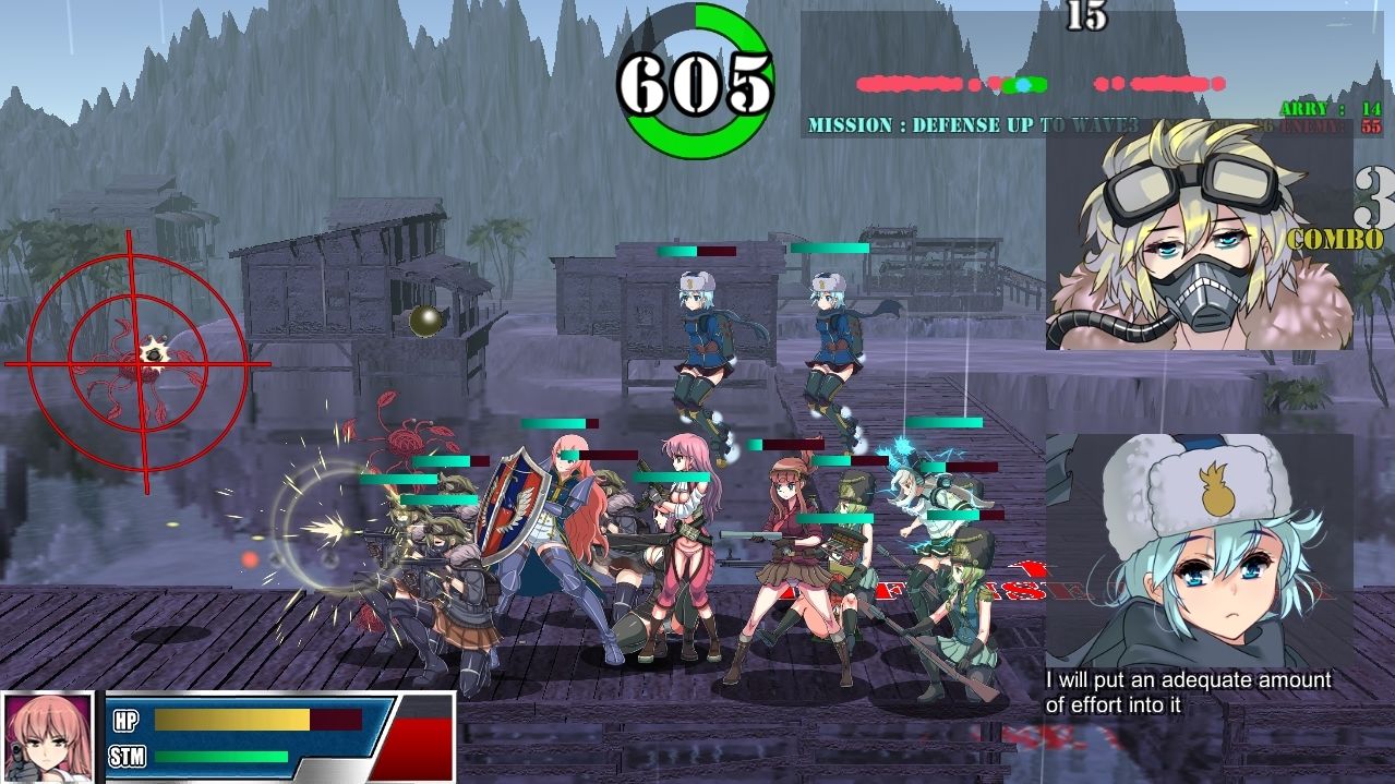 GIRLS DEFFENCE サンプル4ページ目