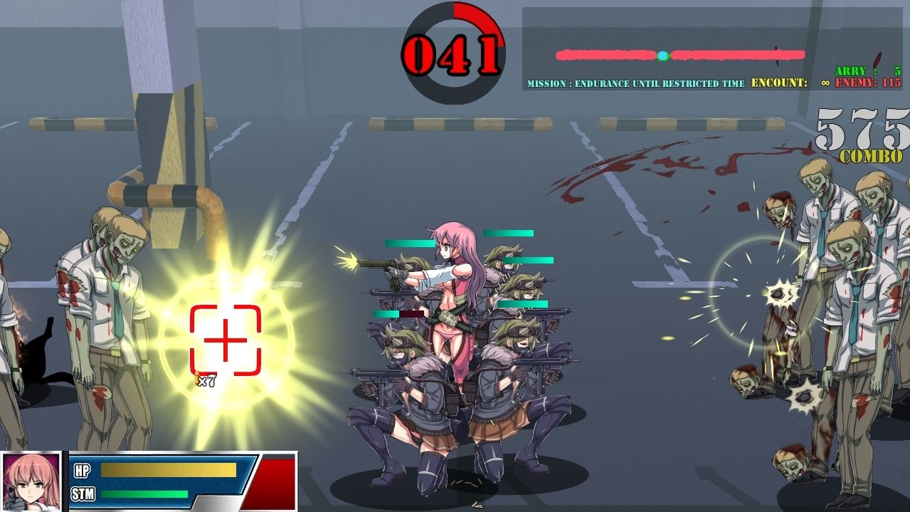 GIRLS DEFFENCE サンプル10ページ目