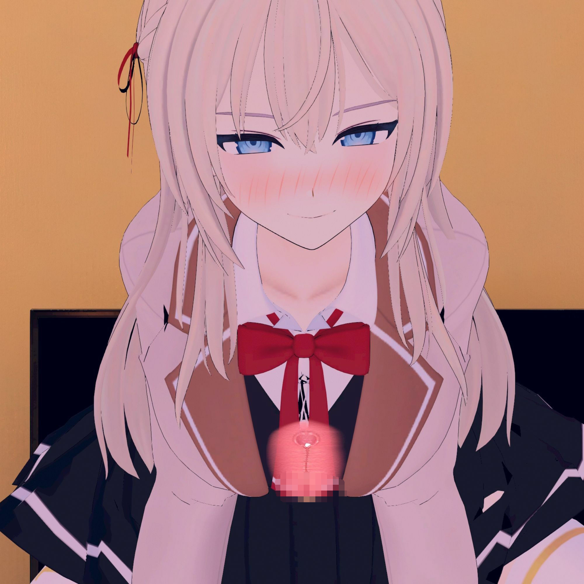 【VR専用】アー〇ャさんとVRえっち サンプル1ページ目