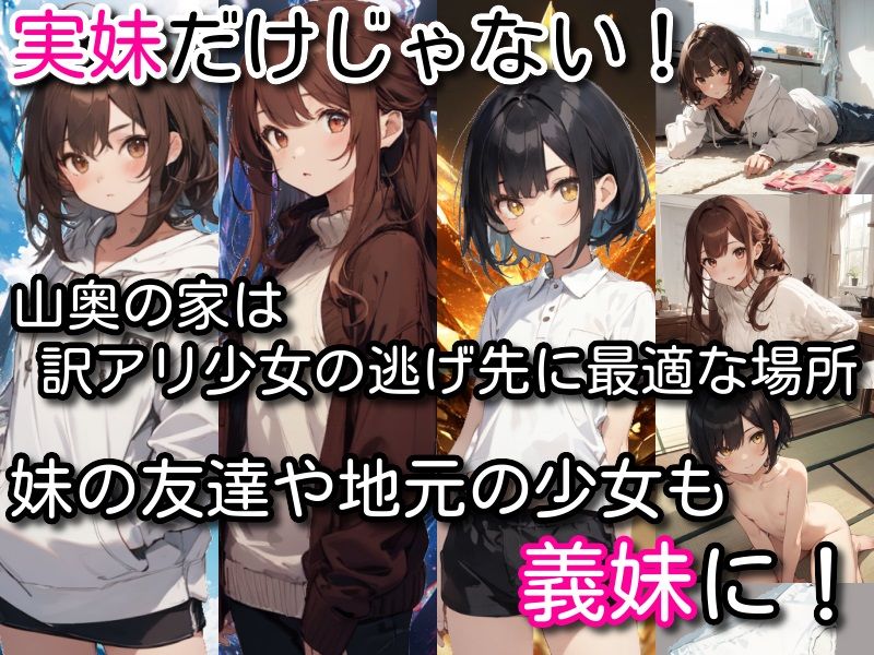 妹と！ 山奥で自給自足サバイバル生活 サンプル3ページ目
