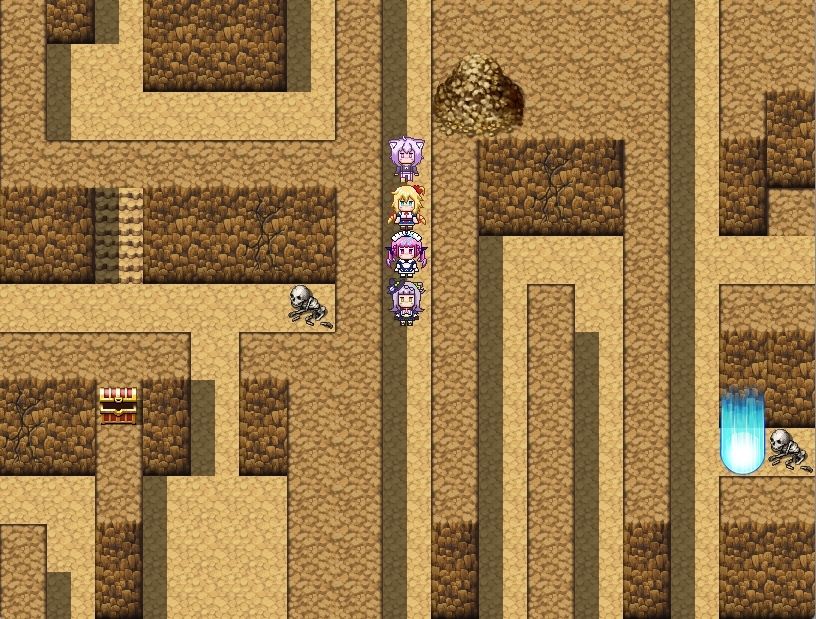 紫の魔法使いの冒険録 サンプル3ページ目