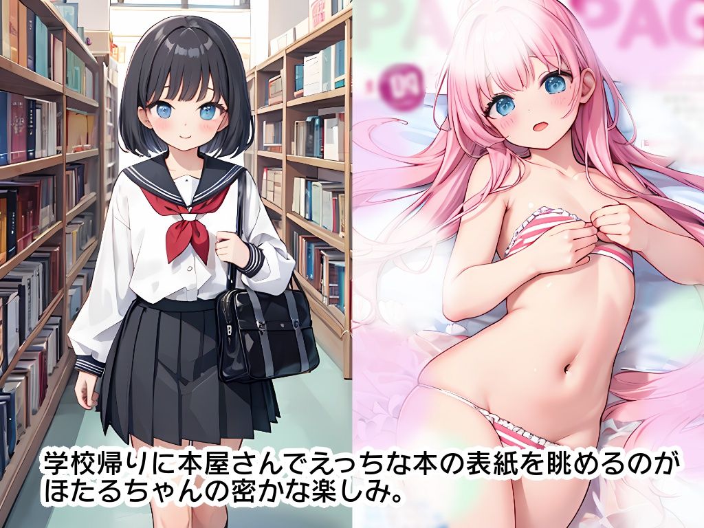 ほたるちゃんはいつも一生懸命（フルボイス） サンプル1ページ目