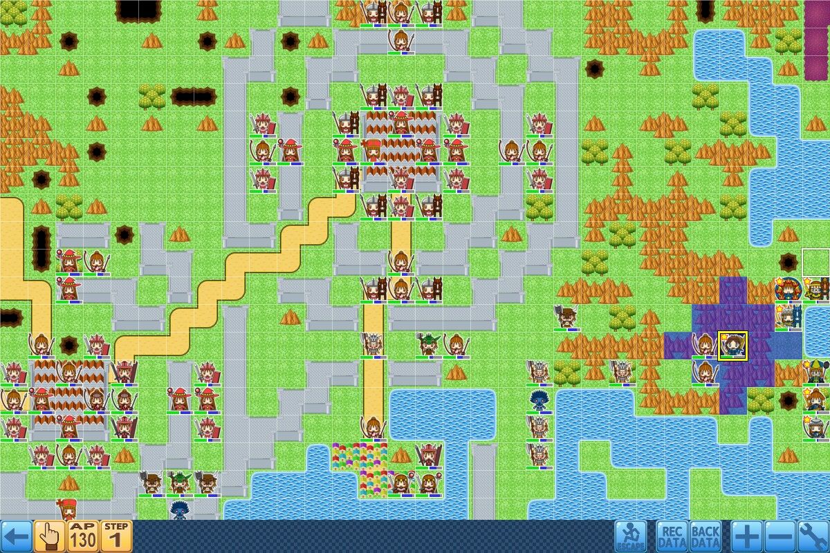 無限世界SRPG サンプル4ページ目