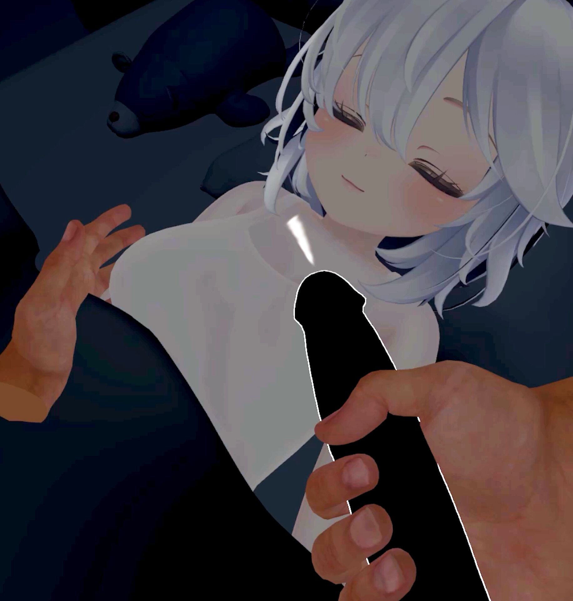 寝ているあの娘を壊してみた。VR サンプル3ページ目