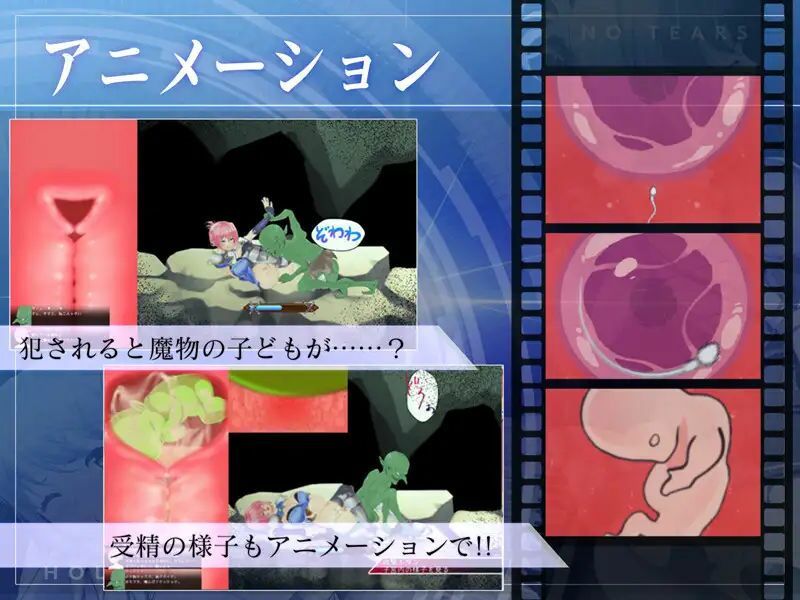 聖騎士アルネと魔孕の呪印〜Another No Tears〜 サンプル3ページ目