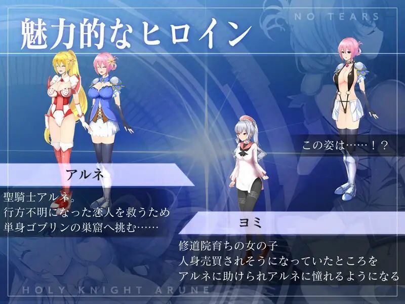 聖騎士アルネと魔孕の呪印〜Another No Tears〜 サンプル5ページ目