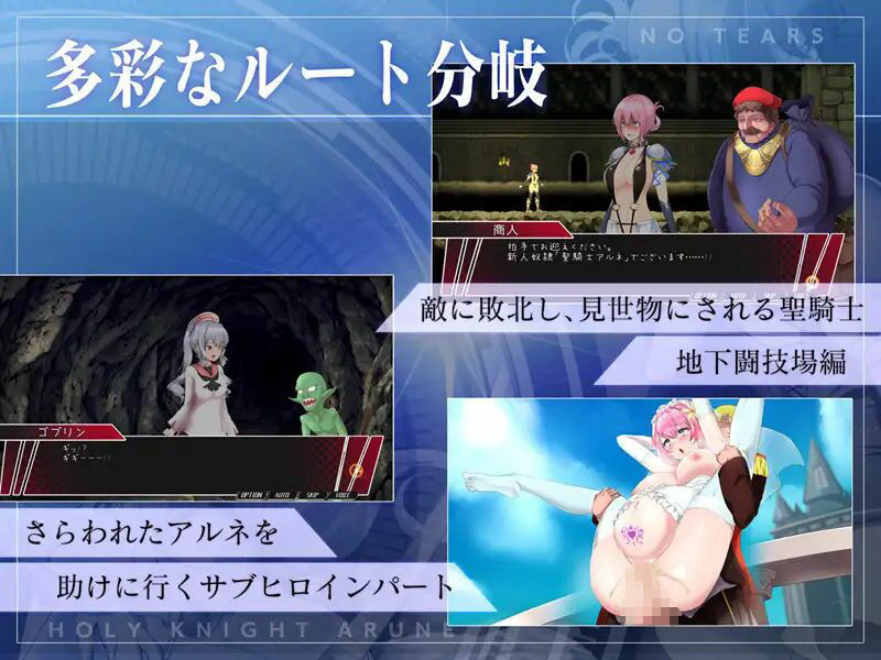 聖騎士アルネと魔孕の呪印〜Another No Tears〜 サンプル9ページ目