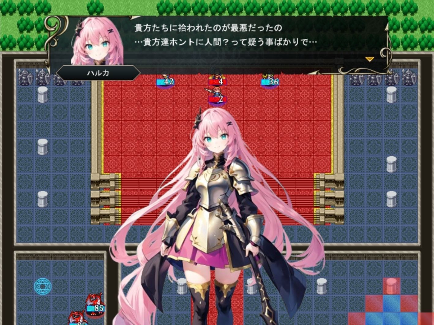 アルティミスト（本格シュミレーションRPG） サンプル6ページ目