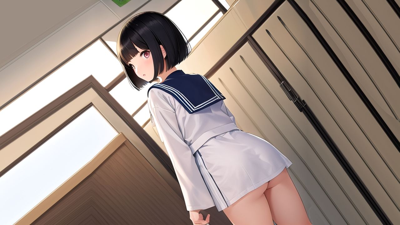 ○○○○に捕らわれた少女 サンプル2ページ目