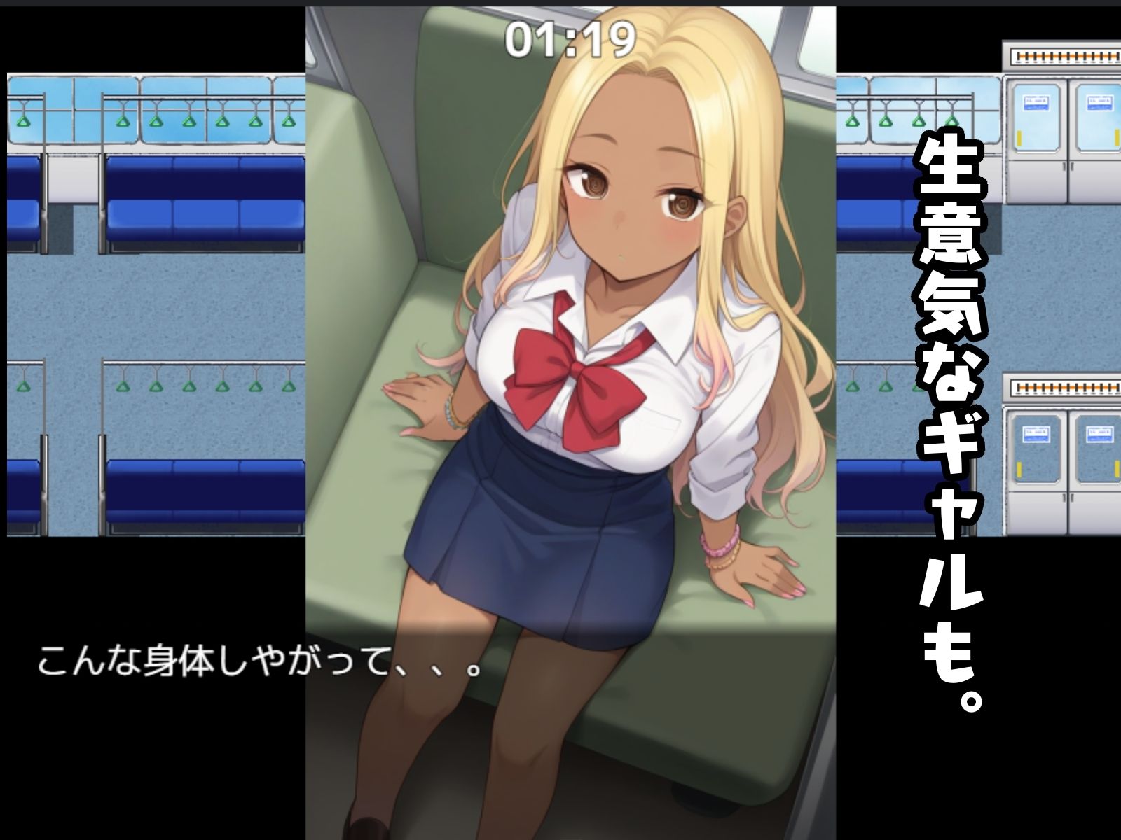 電車性活録 サンプル3ページ目
