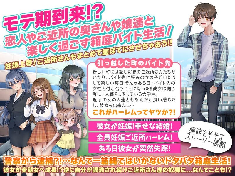 妊娠上等！箱庭バイト生活 サンプル2ページ目