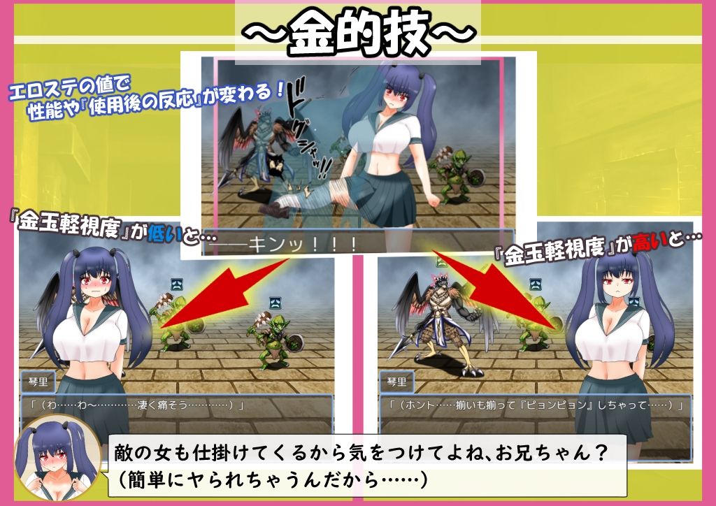 元ブラコン妹と挑む異世界迷宮 サンプル4ページ目