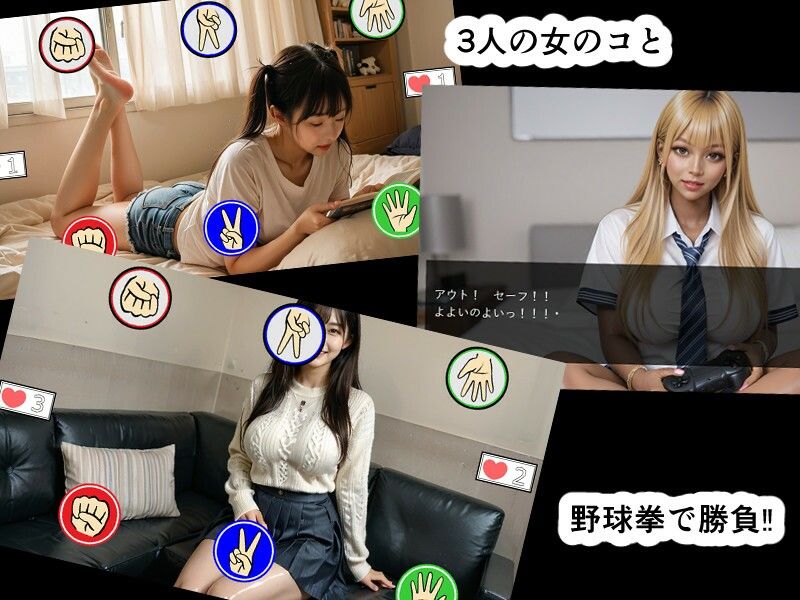 らーめん・イケメン・野球拳！！ サンプル2ページ目