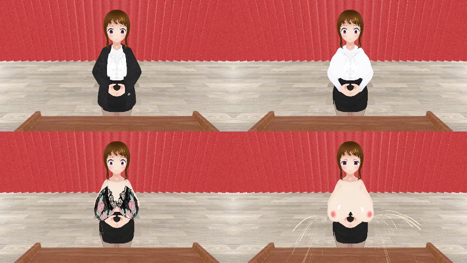 ○○学園の日々 入学式編 サンプル6ページ目