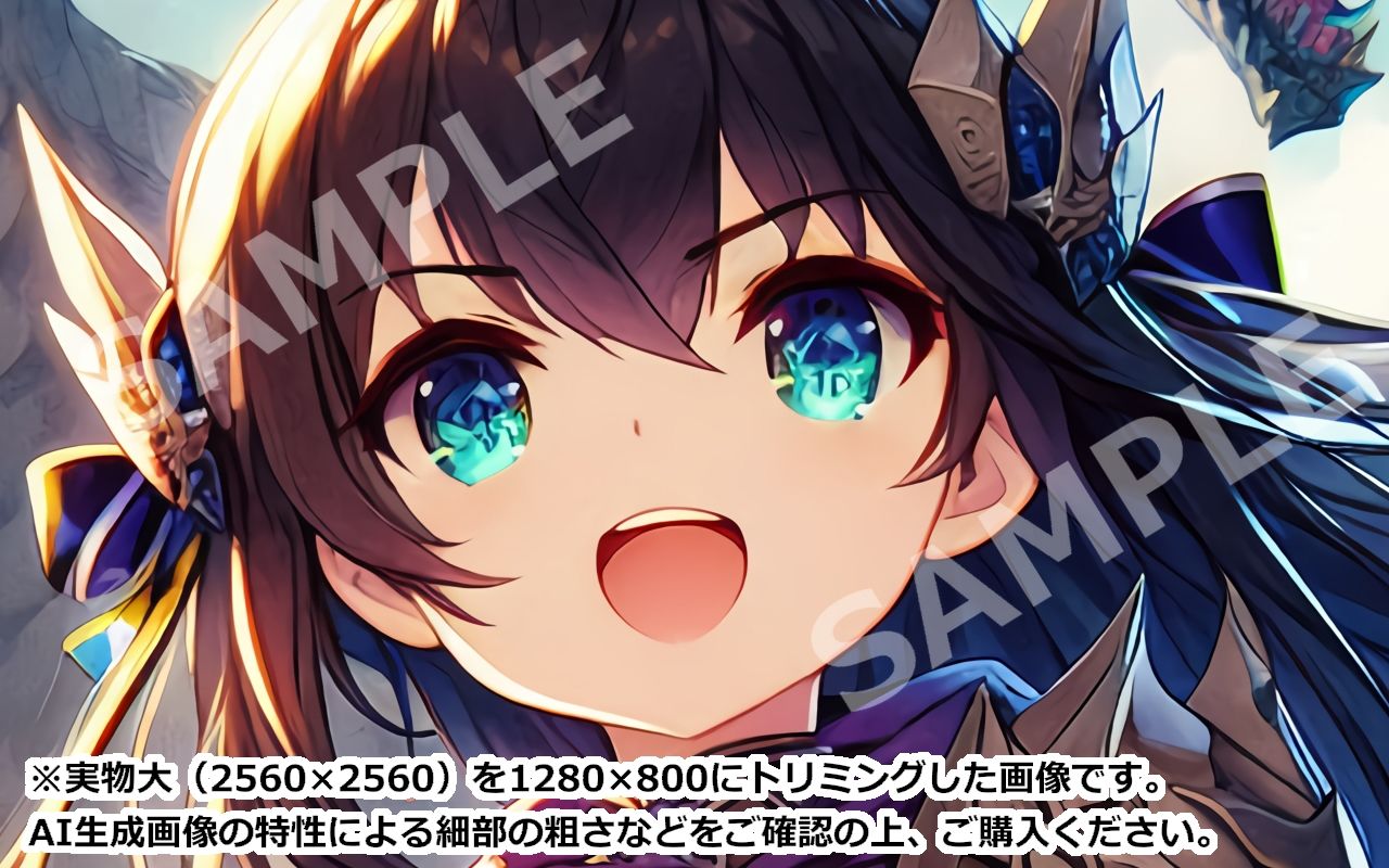 萌え系美少女ファンタジーイラスト素材集「ドラゴン使い」 サンプル5ページ目