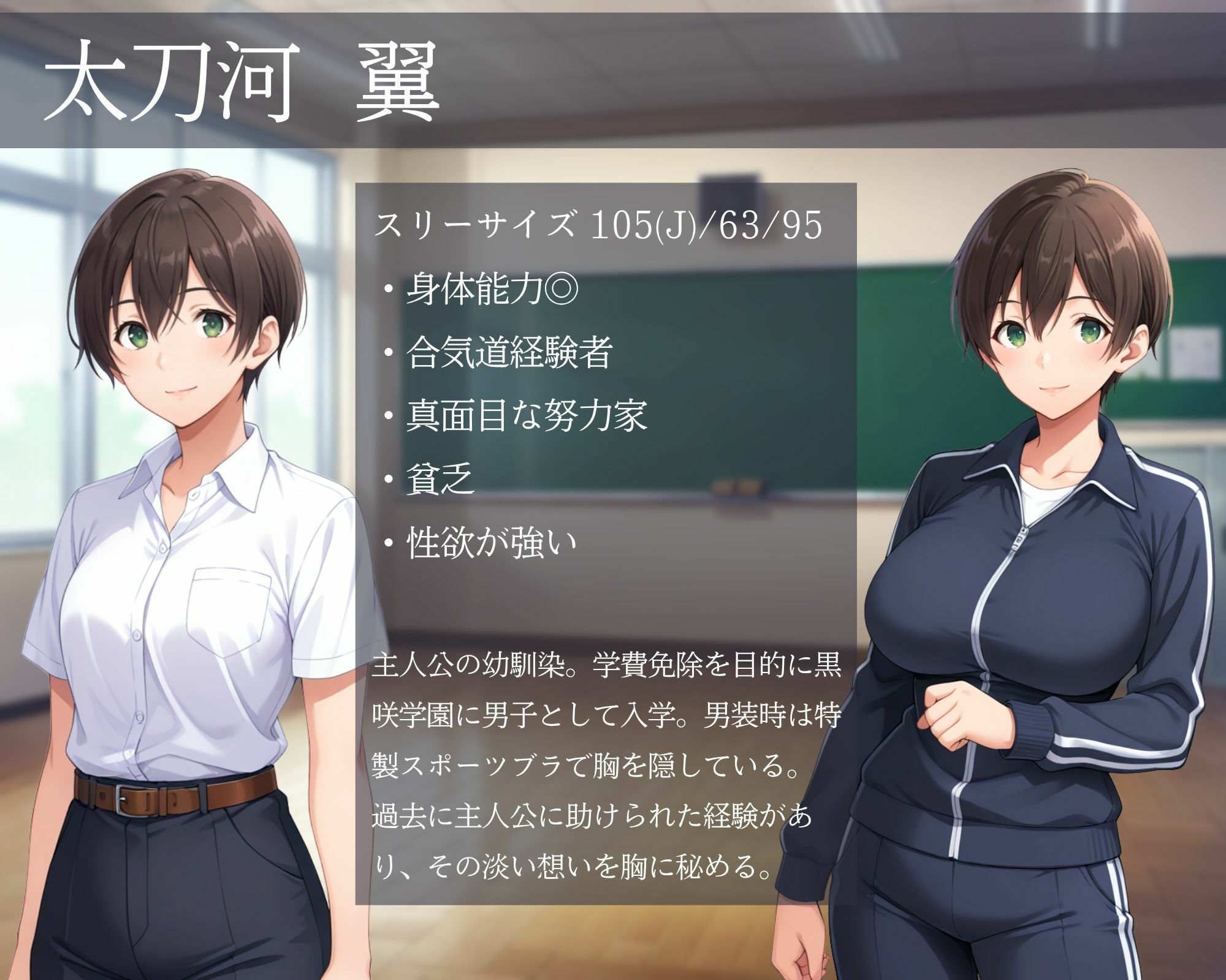 メスバレNTR男子寮 〜男子校に入学した男装女子〜 サンプル1ページ目