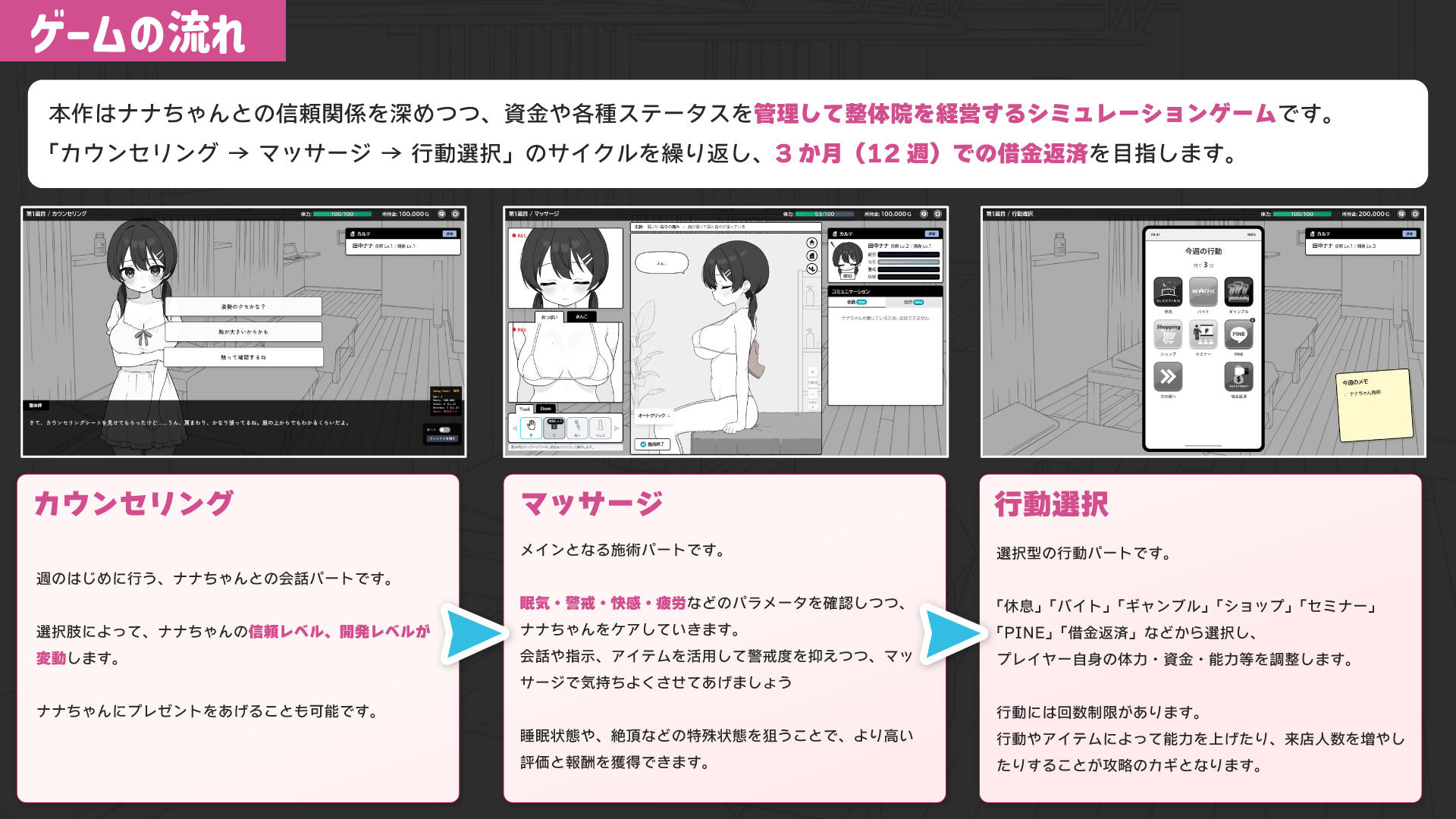 ドキドキ！性感マッサージ サンプル3ページ目