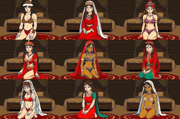 俺ジンギスカン デカチンと十人の妃たち【FANZA対応・規制強化版】 サンプル8ページ目