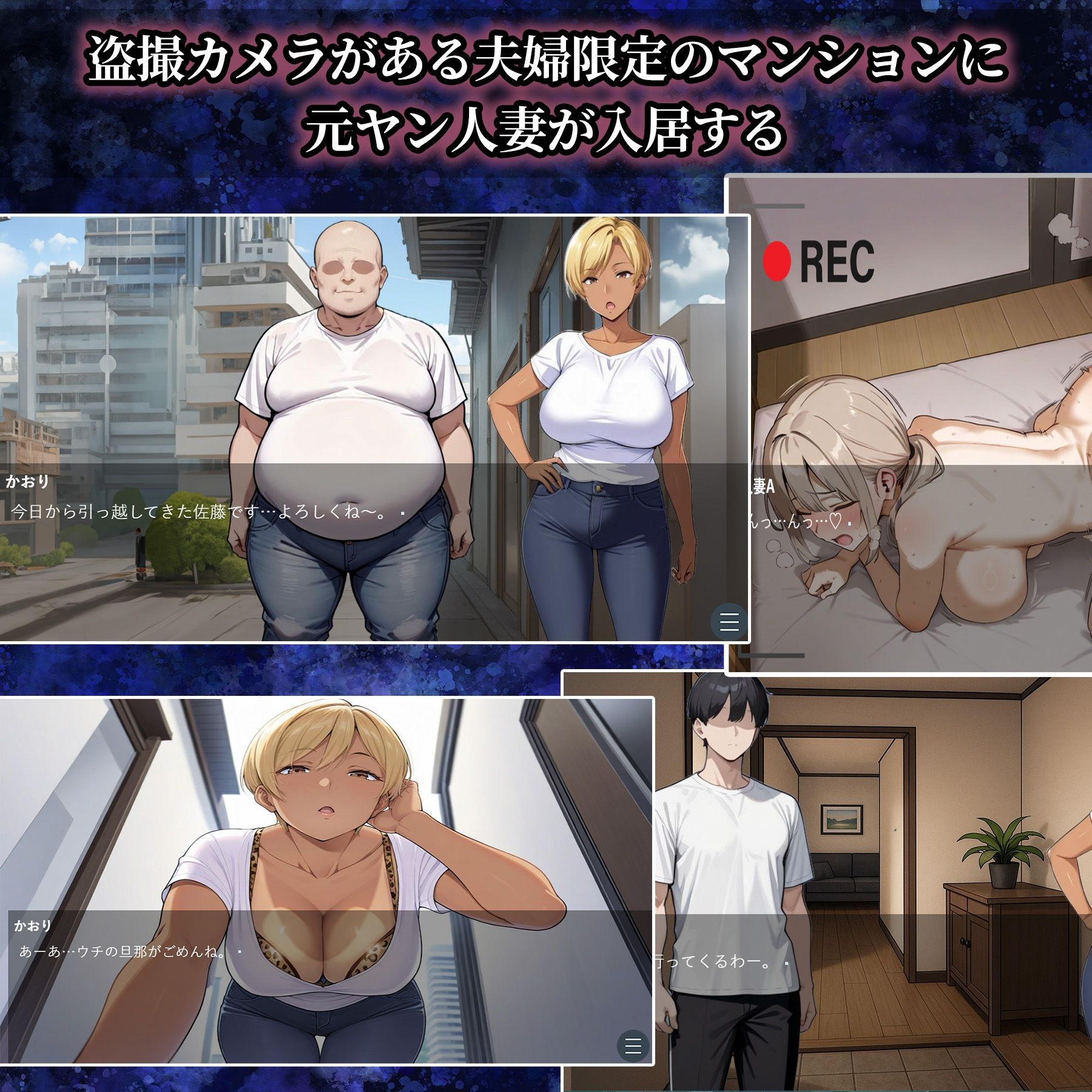 【ゲーム版】寝取られマンション〜元ヤン人妻編 サンプル3ページ目
