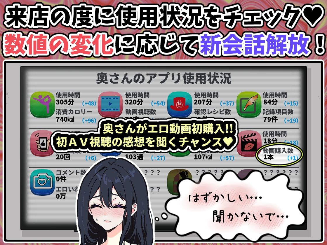 スマホを修理しに来ただけなのに〜催●アプリに依存していく清楚妻 遥香〜 サンプル4ページ目