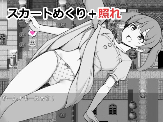 NPCのパンツを見るためRPG世界に転生してきました サンプル4ページ目