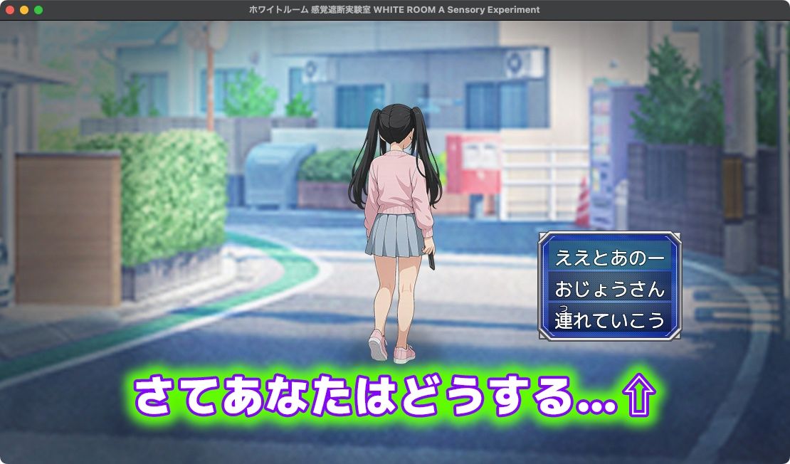 ホワイトルーム感覚遮断実験室 サンプル3ページ目