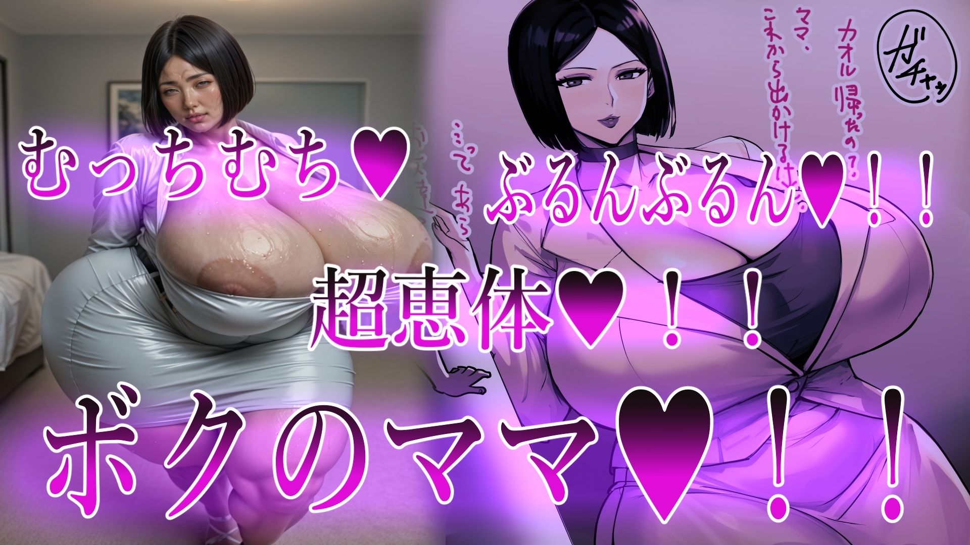 ボクのママ 【肉汁セット版】【鑑賞ゲーム版】 サンプル1ページ目