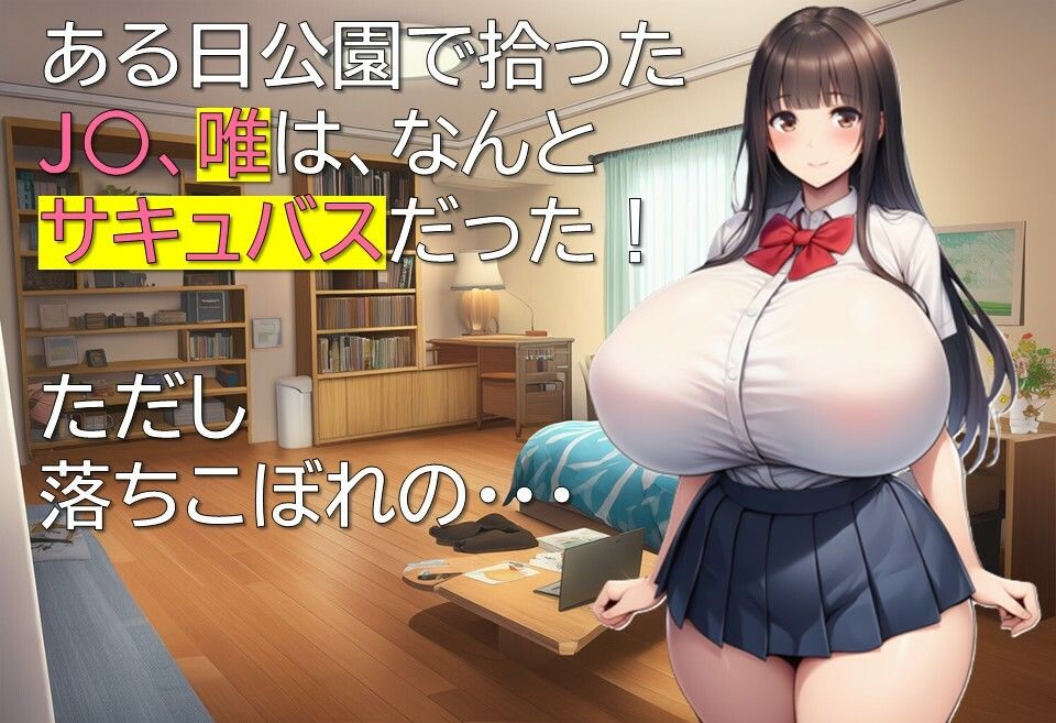 サキュバスJKとの生活 サンプル1ページ目