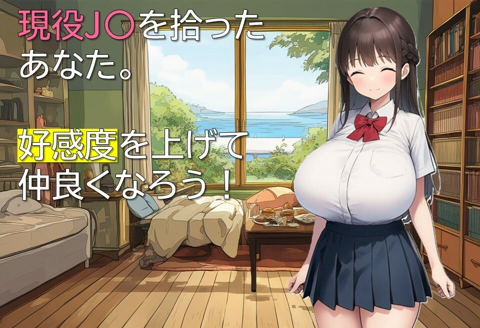 ロリ巨乳家出少女との生活 サンプル1ページ目