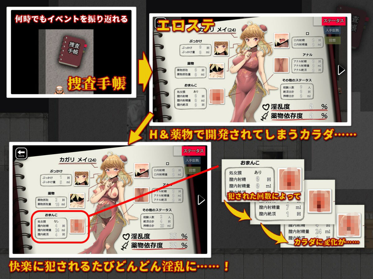 特対4班カガリ メイの潜入捜査 〜違法ドラック摘発せよ〜 サンプル3ページ目