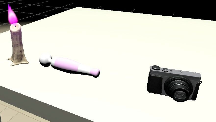 【VR】囚われ彼女と秘密のプレイ サンプル3ページ目