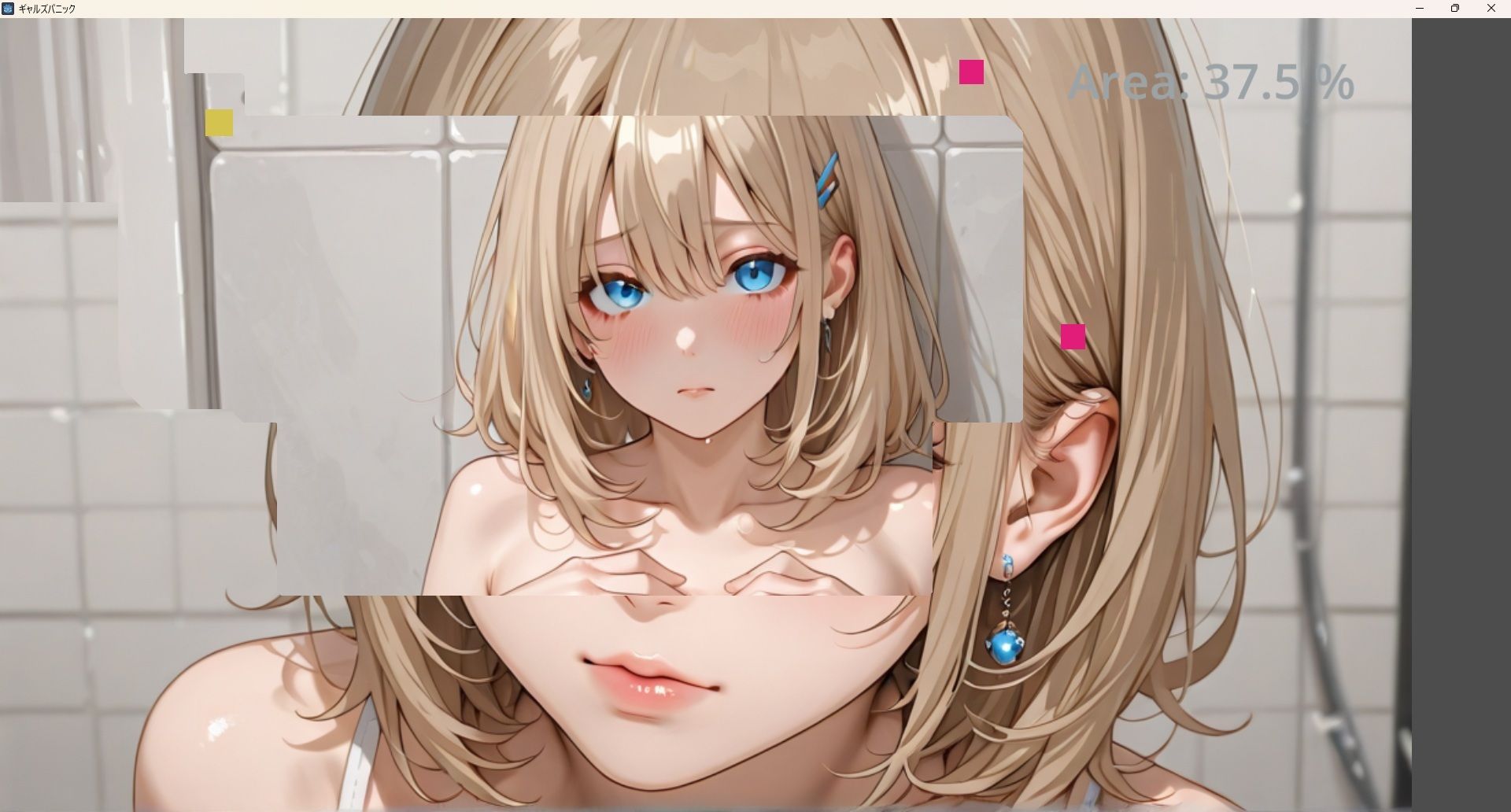 ギャルズパニック系脱衣ゲーム サンプル3ページ目