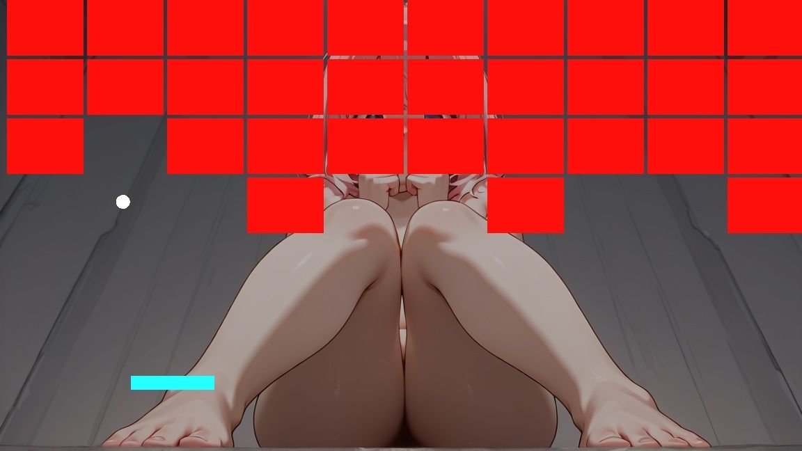 脱衣ブロック崩し（アルカノイド風） サンプル2ページ目