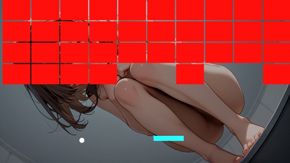 脱衣ブロック崩し（アルカノイド風） サンプル3ページ目