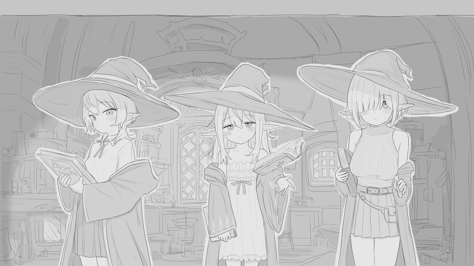 隠居魔女との30日間 サンプル1ページ目