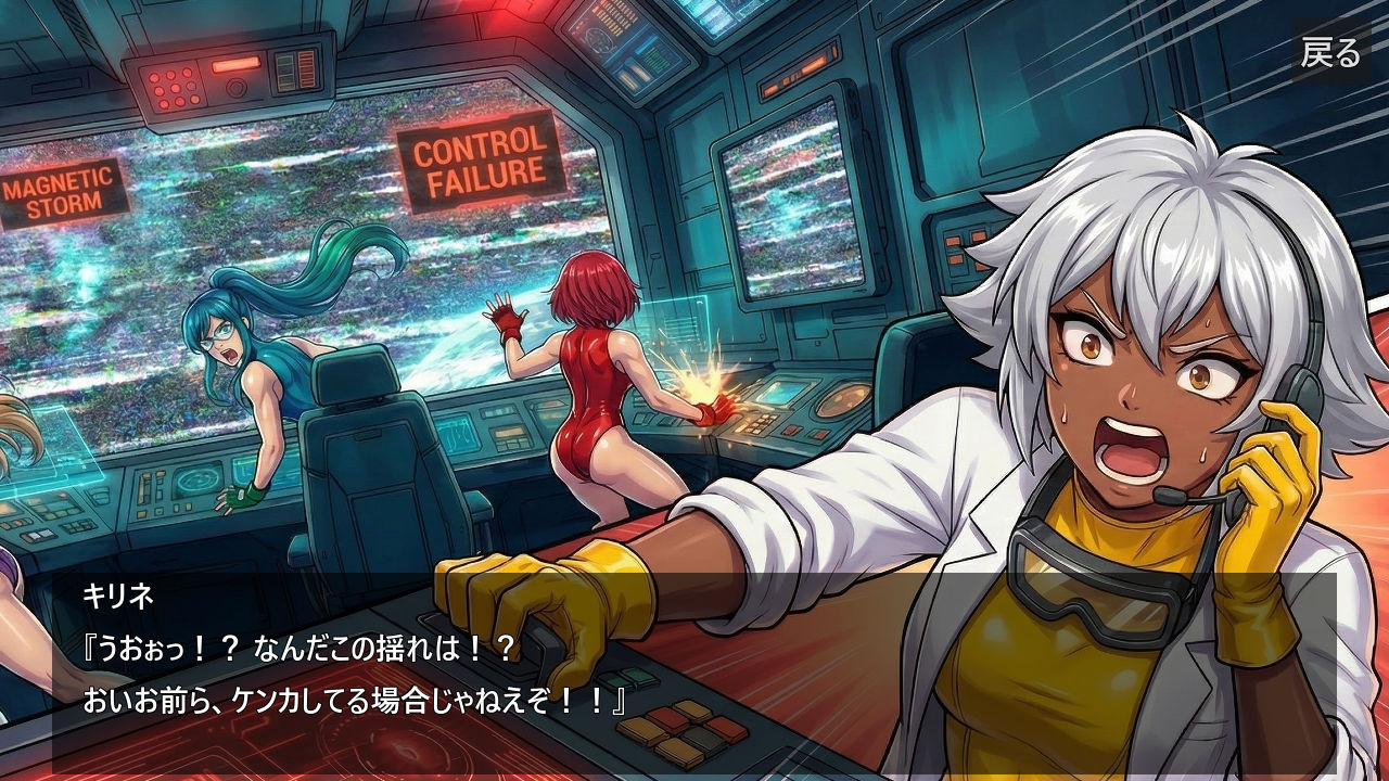 銀河天星コズミックサバイバー サンプル8ページ目