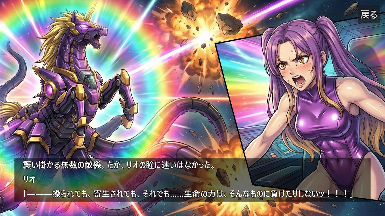 銀河天星コズミックサバイバー サンプル9ページ目