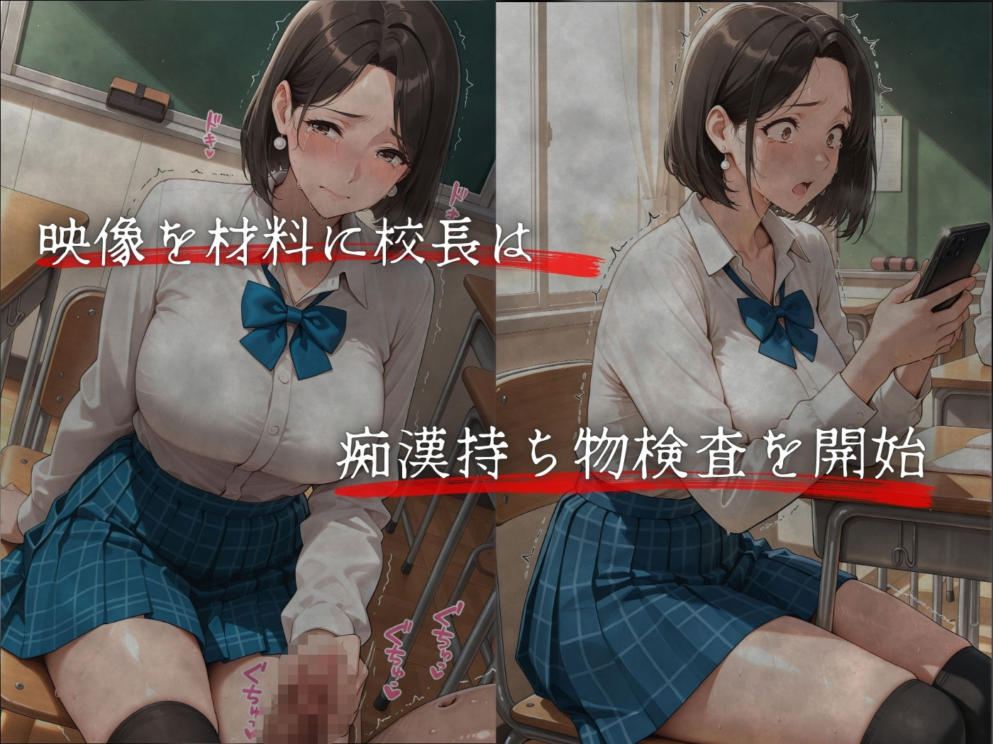 【ゲーム】人妻限定アパート番外編 202号室 吉村花苗 〜学園制服編〜 サンプル6ページ目