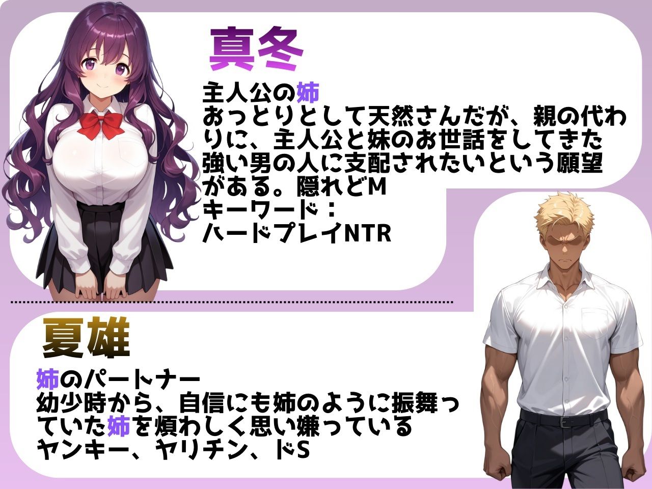 最愛の姉妹は性実習プログラムの中で堕ちていく 〜その淫らな姿を隣で見ることしかできないボク2〜 サンプル1ページ目