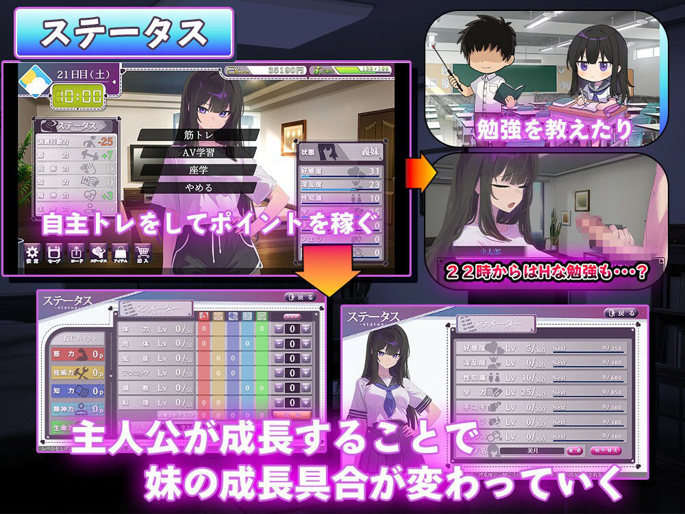 反抗的な義妹（きみ）が堕ちるまで サンプル3ページ目