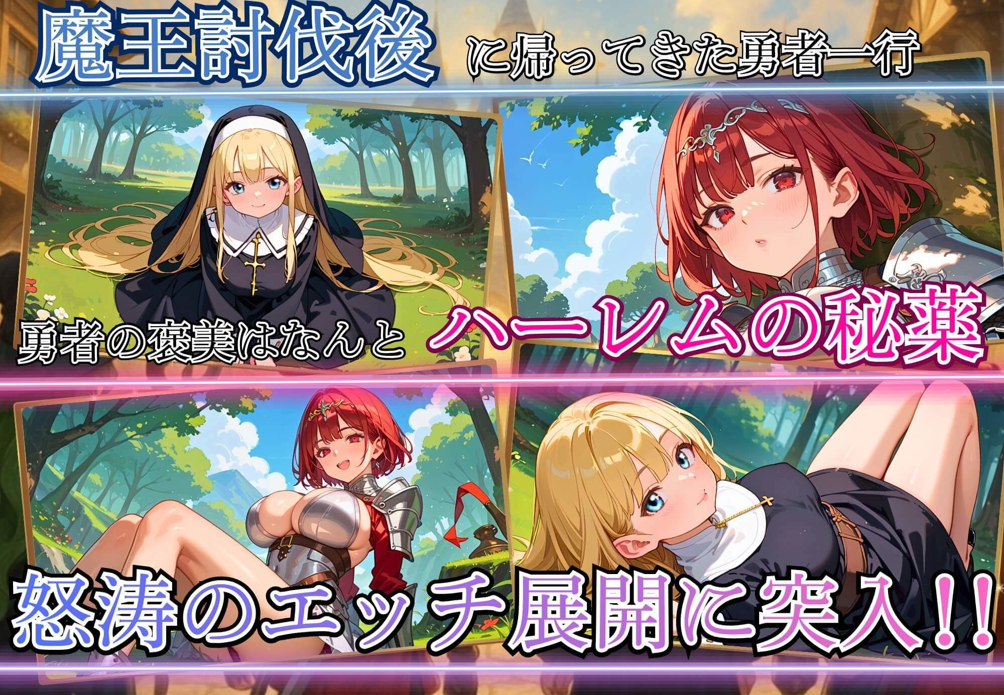 勇者ならハーレムが当然でしょ！〜仲間が可愛くて、我慢が出来ませんでした！〜 サンプル3ページ目