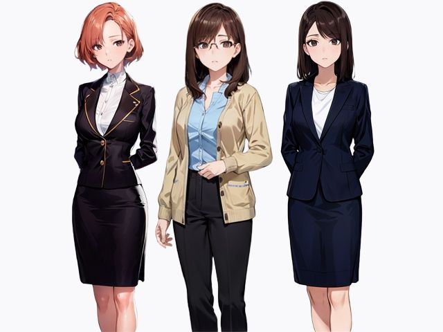 脱衣クイズ 〜トレーダー編〜 サンプル3ページ目