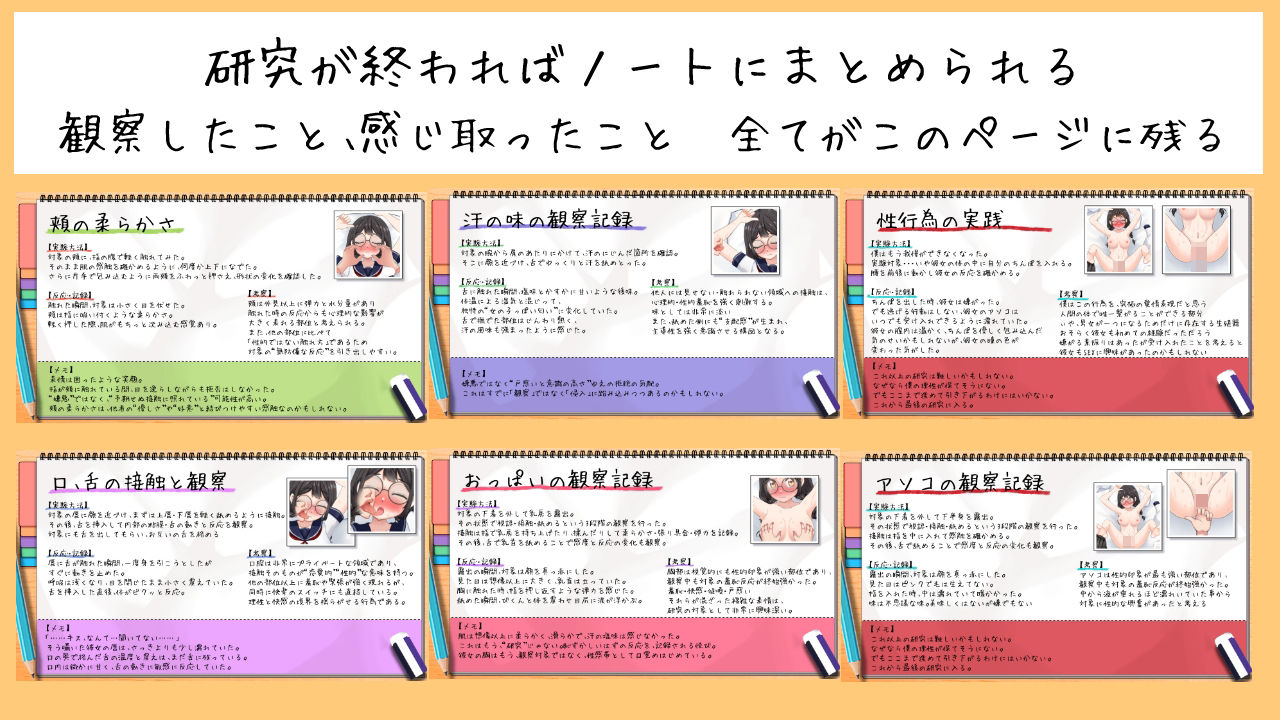 夏休みの自由研究＃1〜＃3 まとめパック サンプル9ページ目