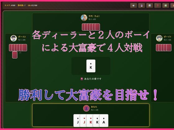 大富豪 Girls Collection サンプル4ページ目