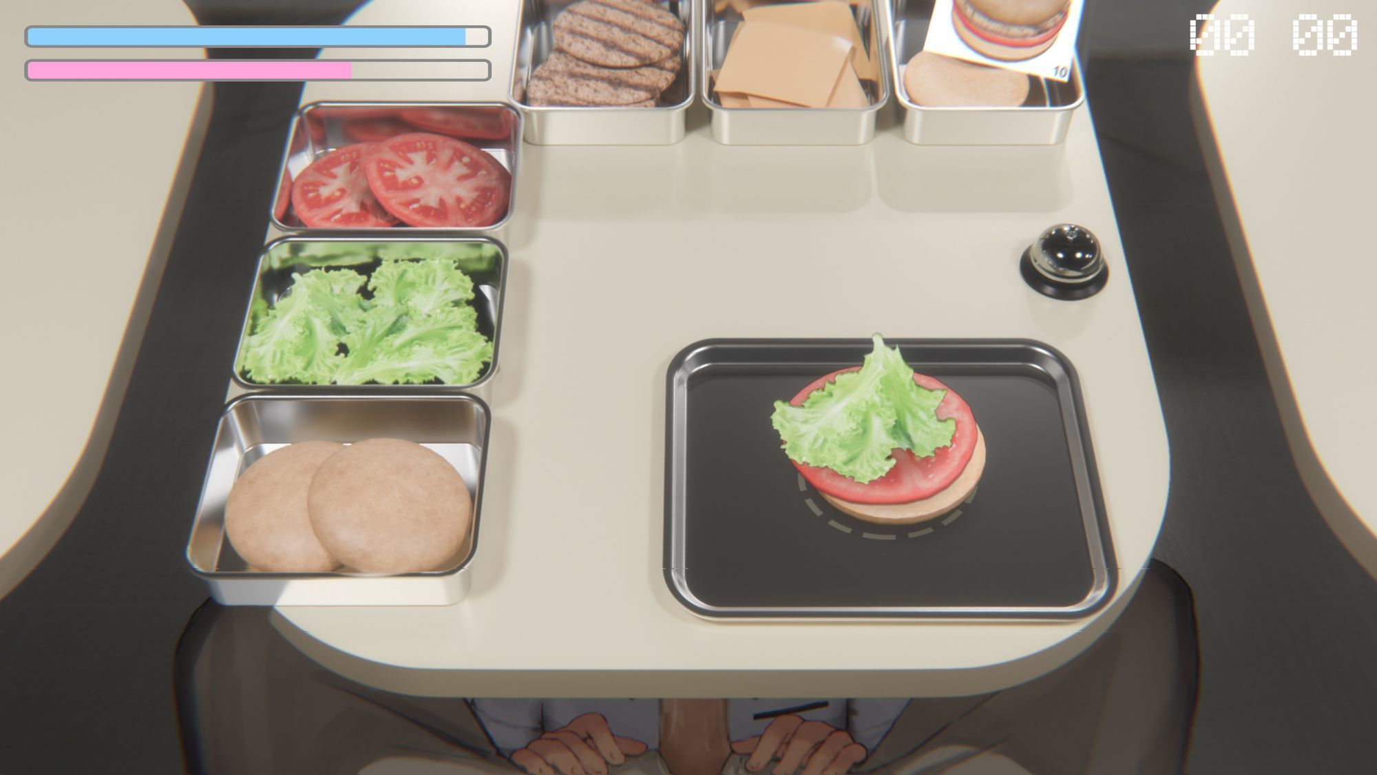 Four Nights at the Burger Shop 〜ハンバーガー食べながら食べられるミニゲーム〜 サンプル3ページ目