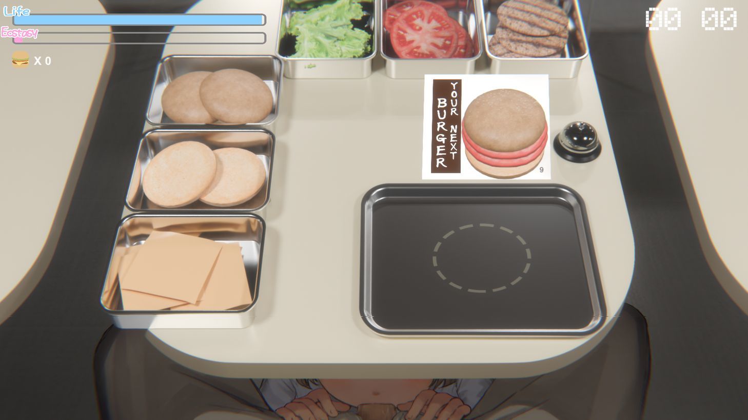 Four Nights at the Burger Shop 〜ハンバーガー食べながら食べられるミニゲーム〜 サンプル6ページ目