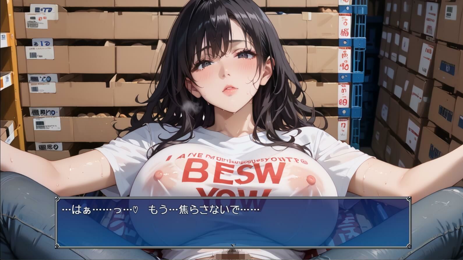 エッチなお姉さんは好きですか？〜人妻真奈美さんはバイト先でもエッチです！〜 サンプル6ページ目